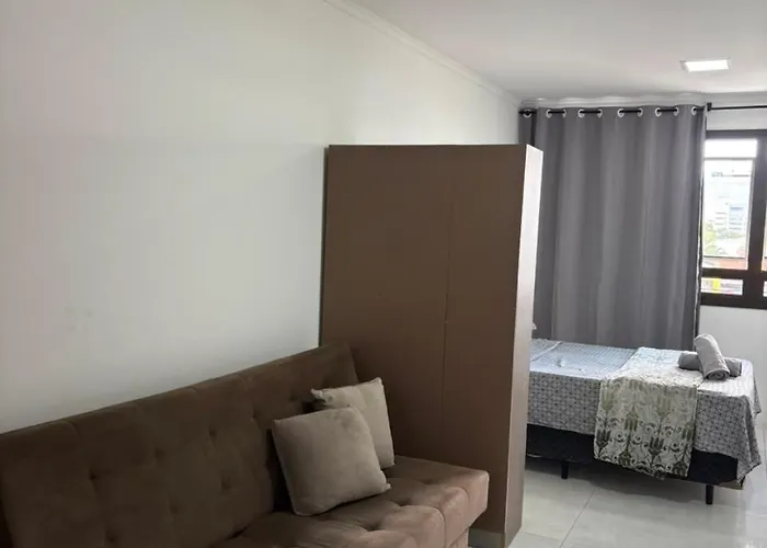 Apartamento Loft Completo 200 Metros Do Consulado Americano
